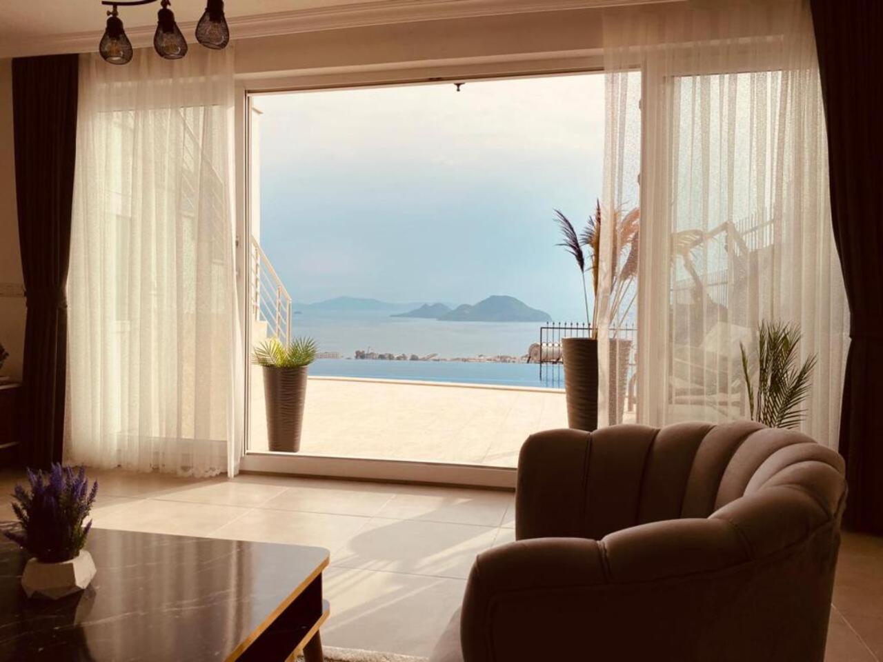 Bodrum Eason Villa & House 350M2 Full Sea View With Private Infinity Pool ภายนอก รูปภาพ
