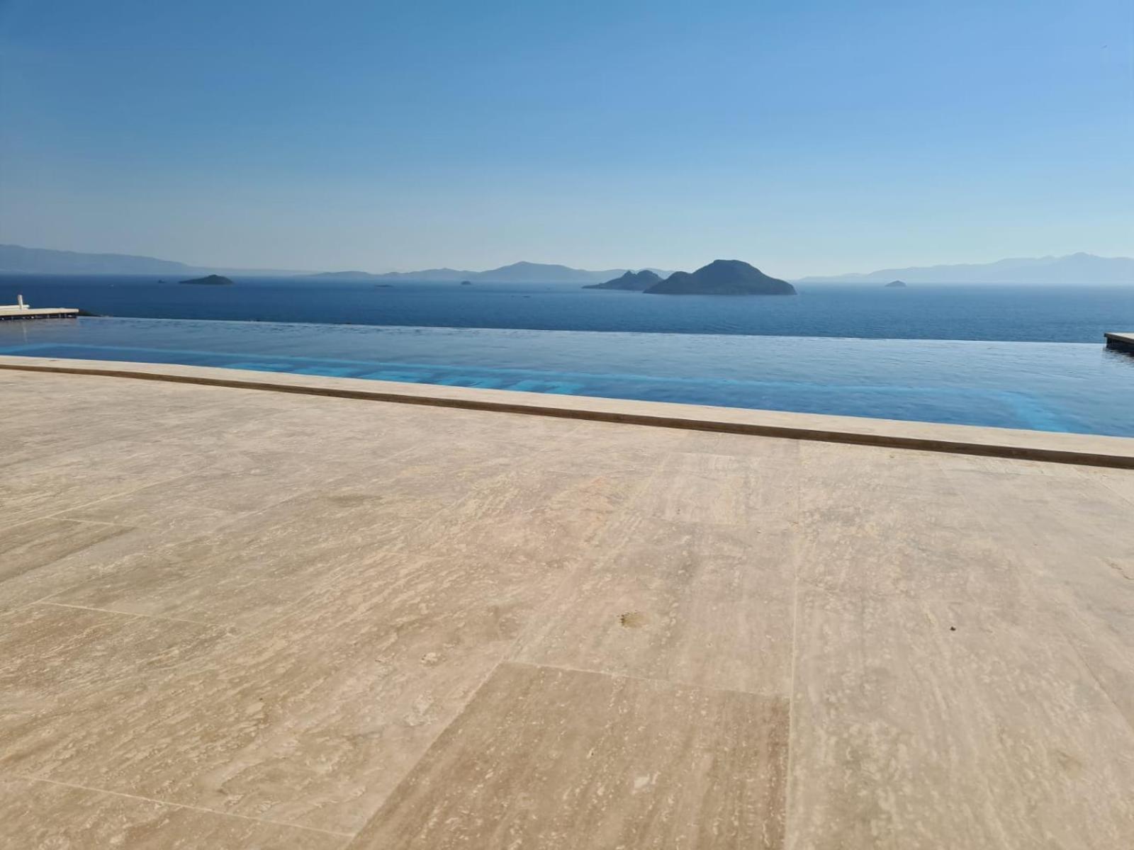 Bodrum Eason Villa & House 350M2 Full Sea View With Private Infinity Pool ภายนอก รูปภาพ