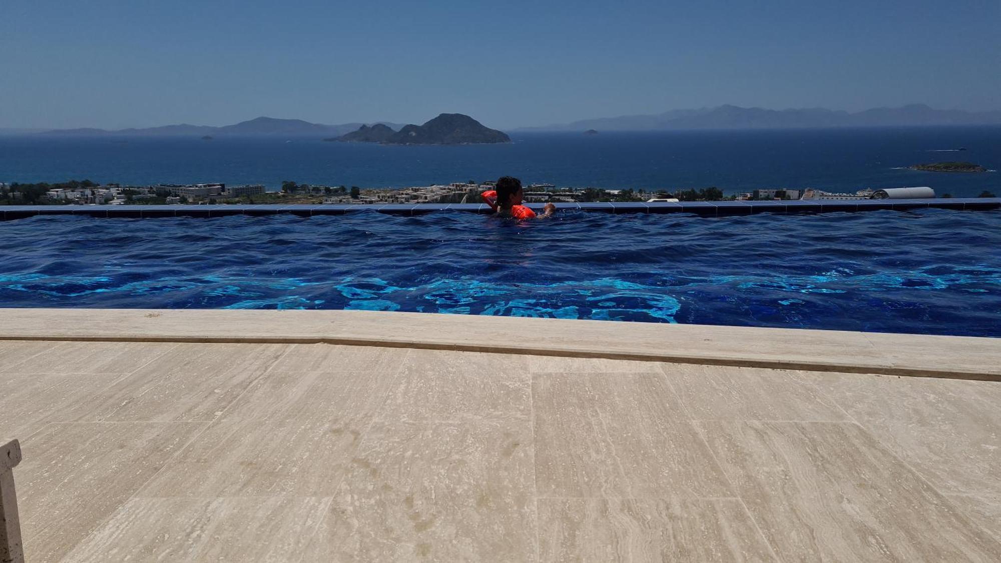 Bodrum Eason Villa & House 350M2 Full Sea View With Private Infinity Pool ภายนอก รูปภาพ