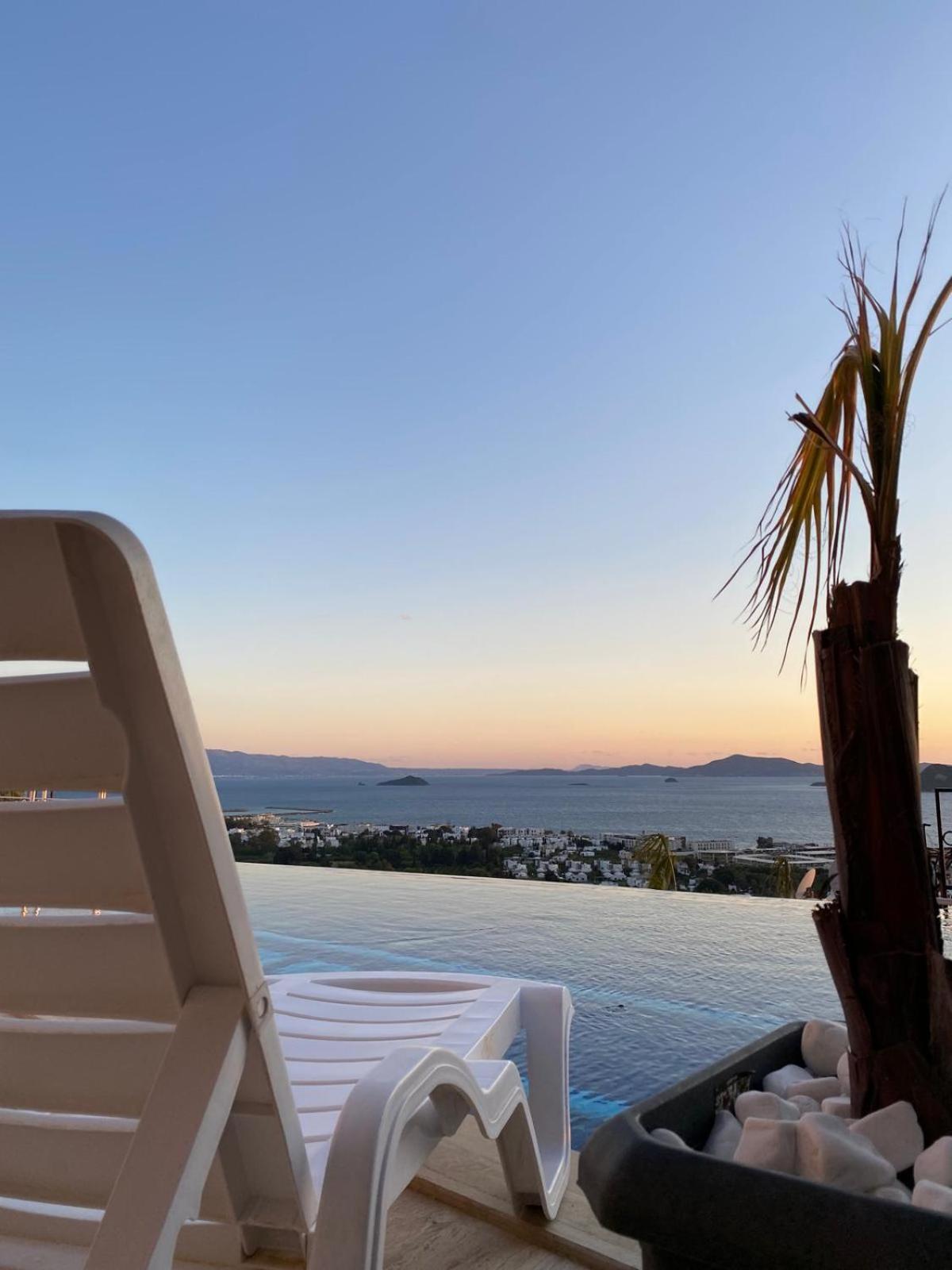 Bodrum Eason Villa & House 350M2 Full Sea View With Private Infinity Pool ภายนอก รูปภาพ